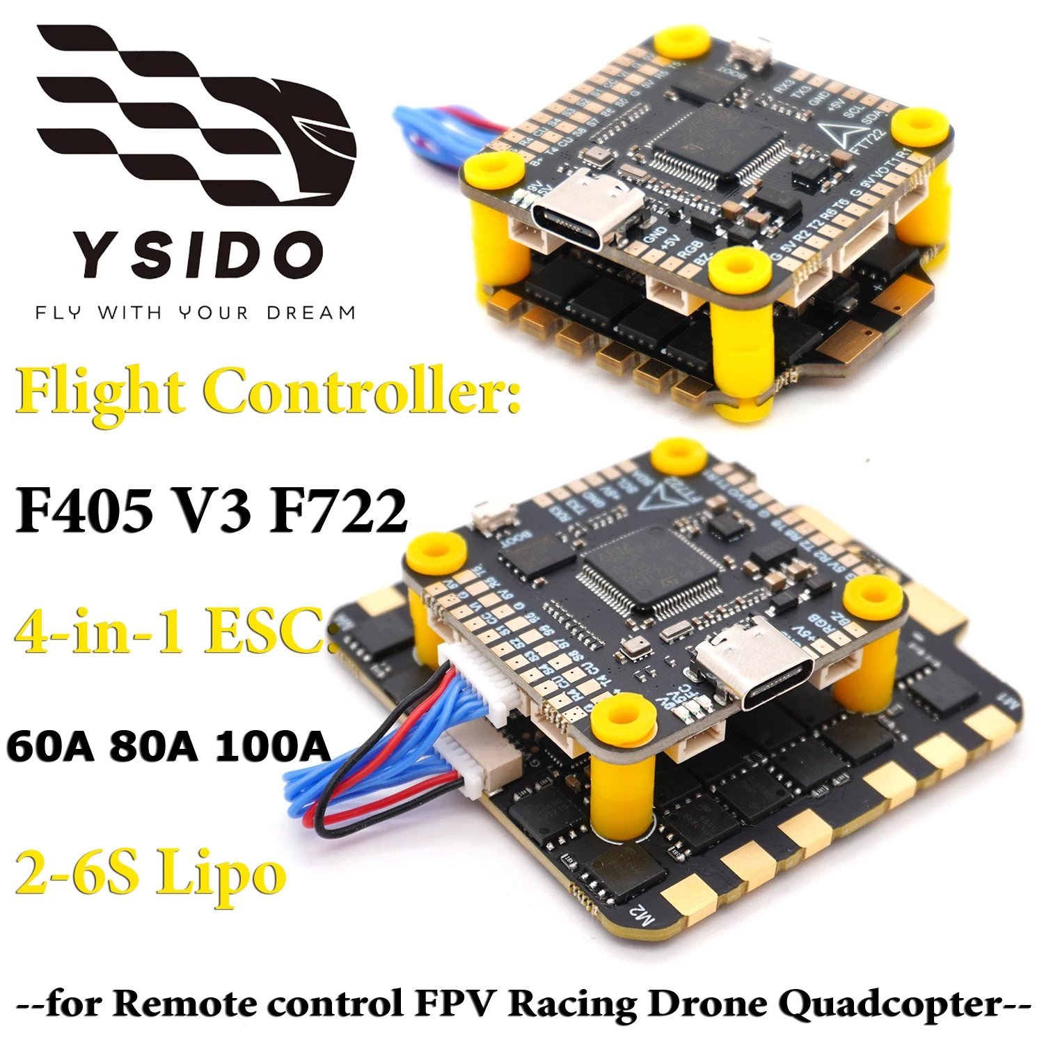 Controlador de Vuelo YSIDO F405 F722 BLS: precio y opiniones