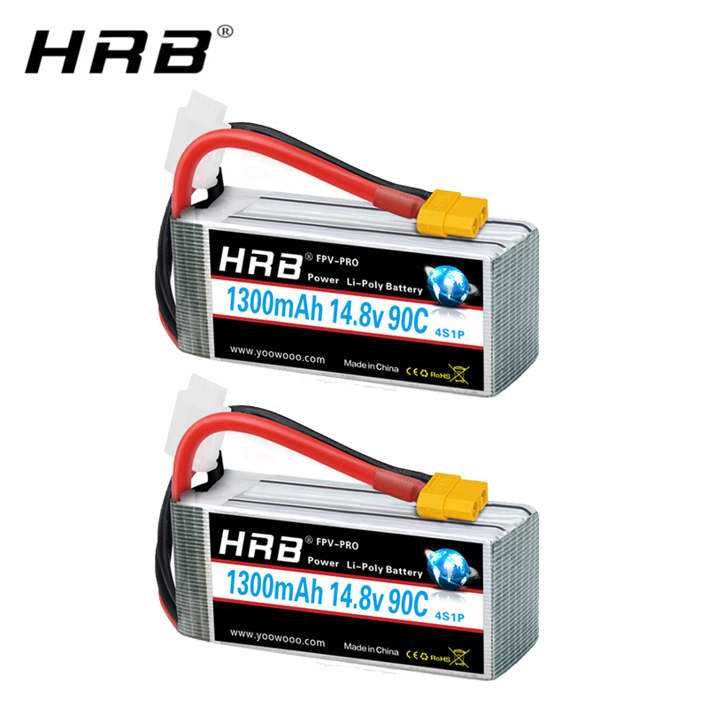 HRB 2 uds batería Lipo 2S 3S 1300mah 4S: precio y opiniones