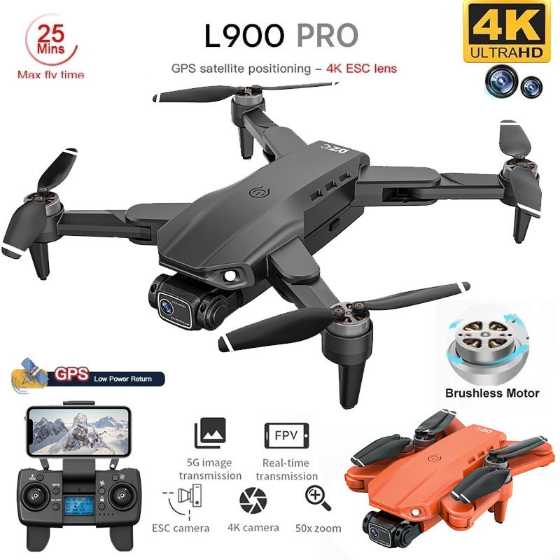 L900 Pro GPS Drone 4K profesional HD: precio y opiniones