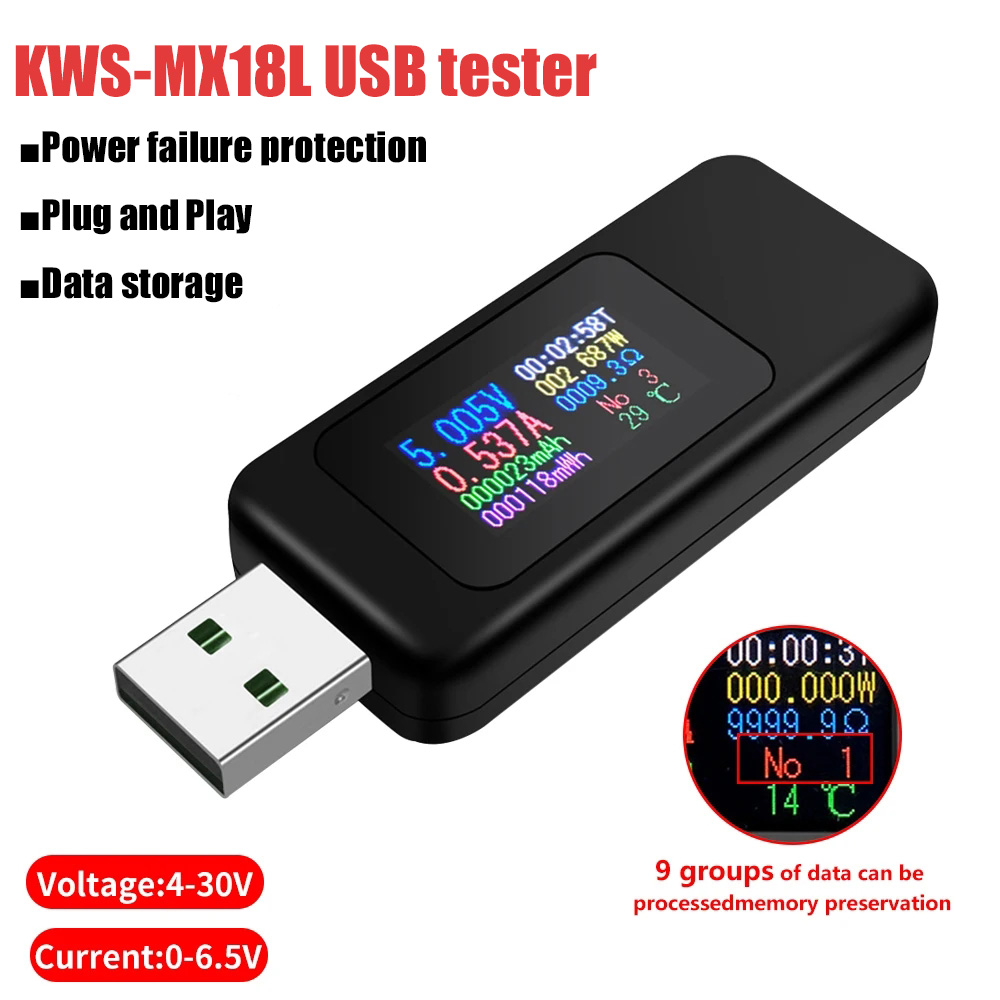Probador USB 10 en 1, voltímetro Digital: comparativa de precios