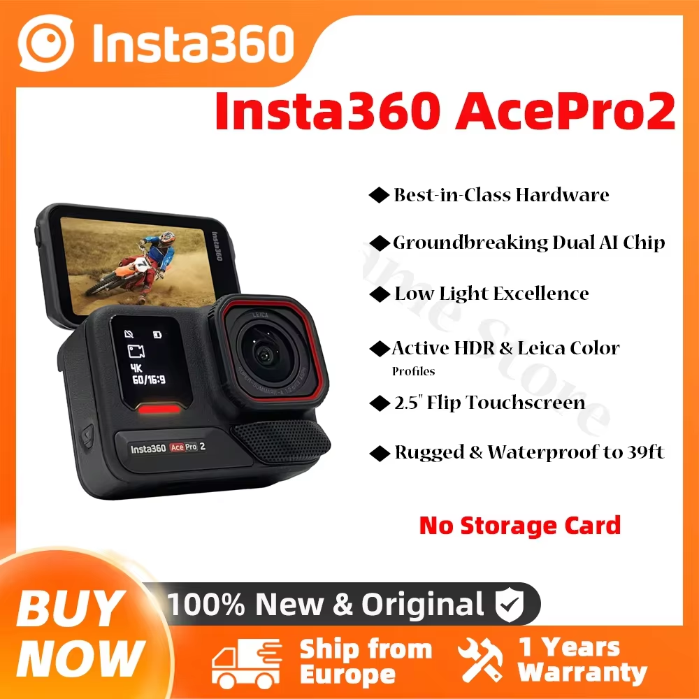 【Stock Europeo】 Insta360 Ace Pro 2 Cámara: precio real y opiniones
