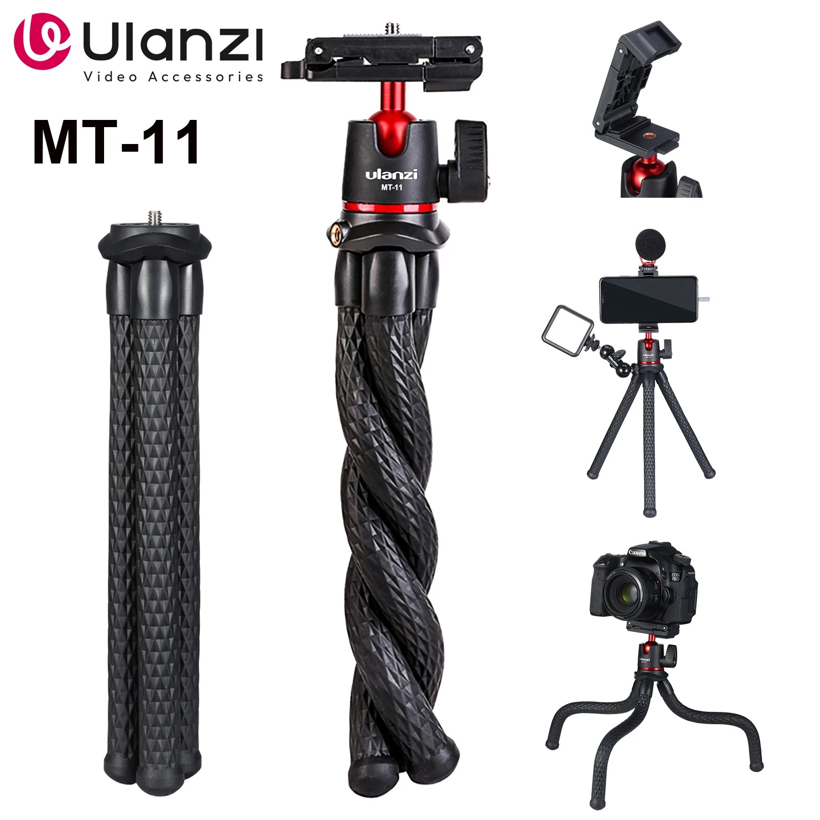 Trípode flexible Ulanzi MT-11 para: precio real y opiniones